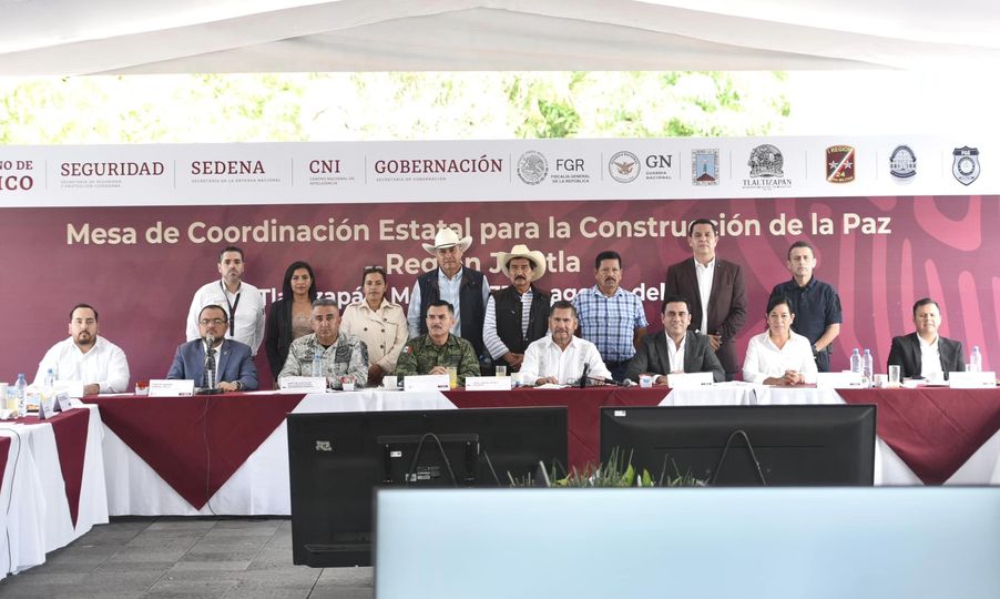 MESA DE COORDINACIÓN ESTATAL PARA LA CONSTRUCCIÓN DE LA PAZ, REGIÓN JOJUTLA